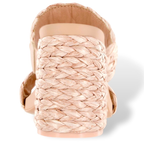 *NIB* MIA‎ Tesi Braid Strap Slide Sandal Size 7.5 - Picture 3 of 5